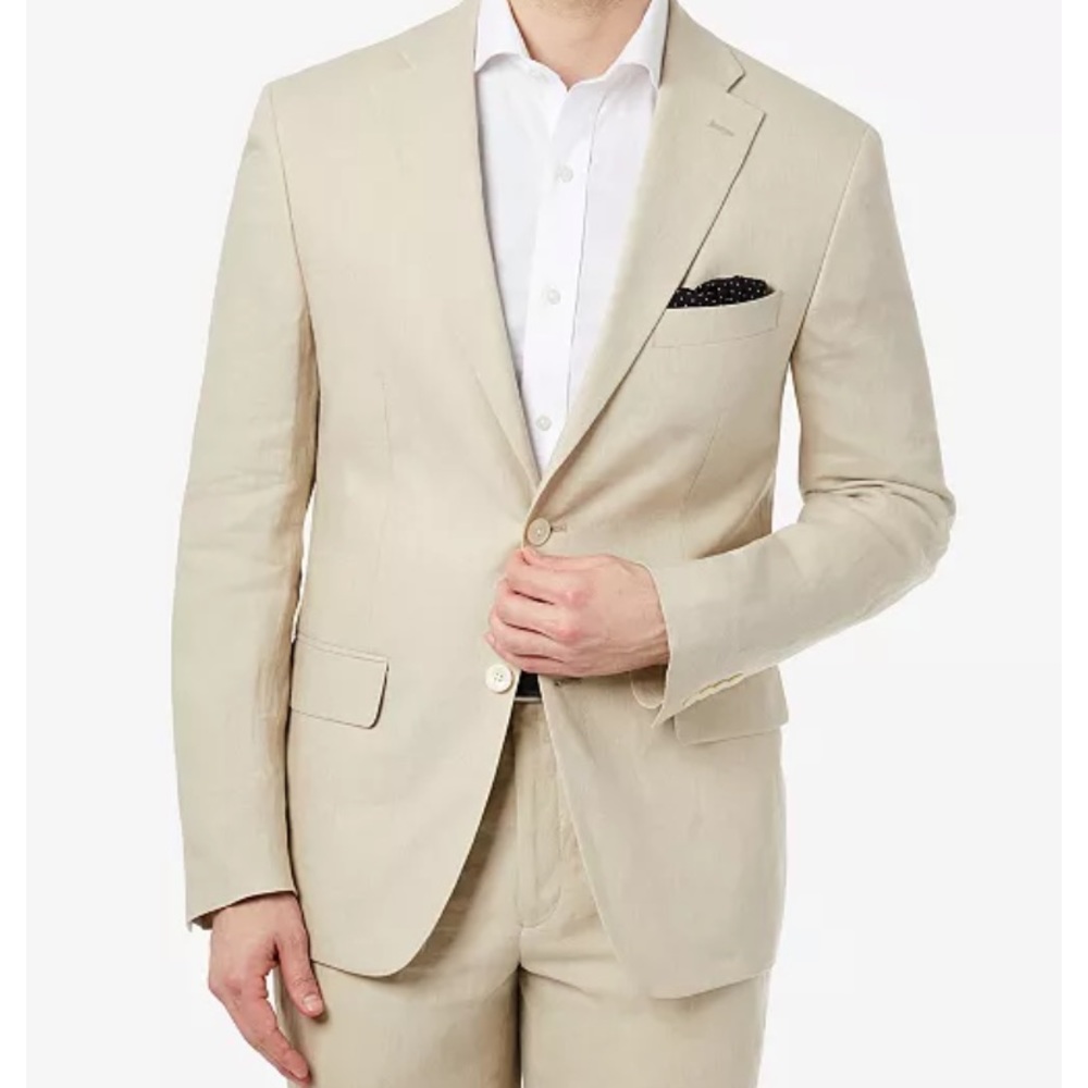 Linen suit